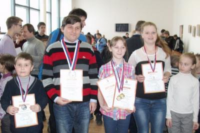 Рязанские шашисты завоевали пять наград чемпионата и первенства ЦФО